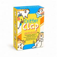 Critter Clap 反射卡牌遊戲，2-10人適用，快節奏寵物配對派對遊戲，含事件卡，快速反應、短回合，適合家庭遊戲之夜與派對桌遊，14歲以上 - 黃色 - 查看 1