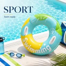 Summer Feng Shui Inflatable Swimming Ring, Thick PVC Fruit Swimming Ring Underarm Floating Ring, Adult Cute Thick Circular High Buoyancy Swimming Ring, Lightweight And Portable, Floating Pad And Floating Tube, Summer Water Pool Beach Swimming Ring - Summer Swimming Ring - View 8