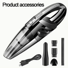 LEVIATECH Handheld Vacuum Cleaner - Cordless Car Vacuum Cleaner With Strong Suction! Rechargeable, Portable Mini Design For Home & Travel, Ideal For Pet Hair, USB Charging, Lightweight & Wet - Dry Use - Cordless - View 10