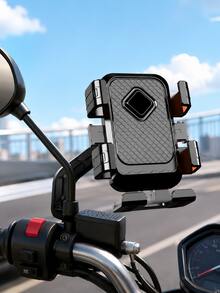 Dudukan Ponsel Motor, Dudukan Ponsel Sepeda yang Kompatibel dengan Stang dan Kaca Spion, Braket Ponsel Sepeda Universal Berputar 360°, Pemasangan Cepat dan Pegangan Aman, Cocok untuk Skuter, Sepeda Motor Ringan, Sepeda Listrik, Sepeda Motor, Dudukan Ponsel Anti Guncangan, Kompatibel dengan Semua Ponsel - A - View 12