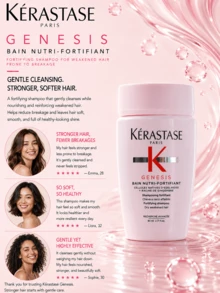 Kérastase Kerastase 防脫髮強化洗髮精 80ml，2入 160ml，滋養頭皮、強化髮根、控油去屑，適合乾燥脆弱髮質 - Anti-fall Fortifying - 查看 8