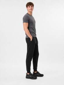 New Balance 408 復古運動 低筒跑步鞋 男女同款 黑色 - 黑色 - 查看 8