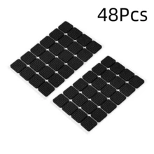 24/48/72Pcs Plastic Silent Chair Leg Protectors - Anti-Slip Noise Reduction Furniture Pads, Suitable For Dining Chairs And Tables, Dark Brown, Durable Plastic Material, Furniture Protection, Modern Aesthetic, Plastic Structure, Chair Leg Protectors - Multicolor - View 20