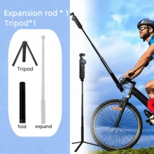 BSLIUFANG Invisible Selfie Stick Bullet Time Set Handle Compatible With Insta 360 X5 X4 GO 3S Ace Pro GO 3 X3 Stick Accessories - View 10