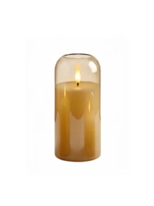 1/2/3pcs Gold Flameless Candles With Remote Control, Suitable For Table Centerpiece, Wedding, Holiday Party, Home Decor - Gold - View 8