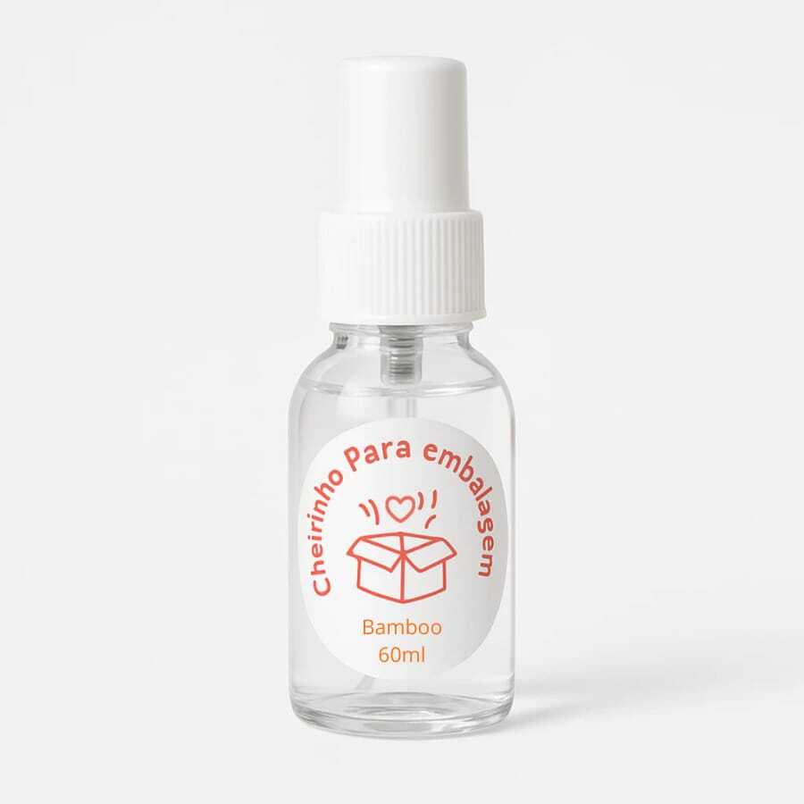 Cheirinho para Embalagem | Perfume para Loja, Roupas, Papel, Artesanato | Aroma | Essência 60ml - 1 bamboo - Visão 1