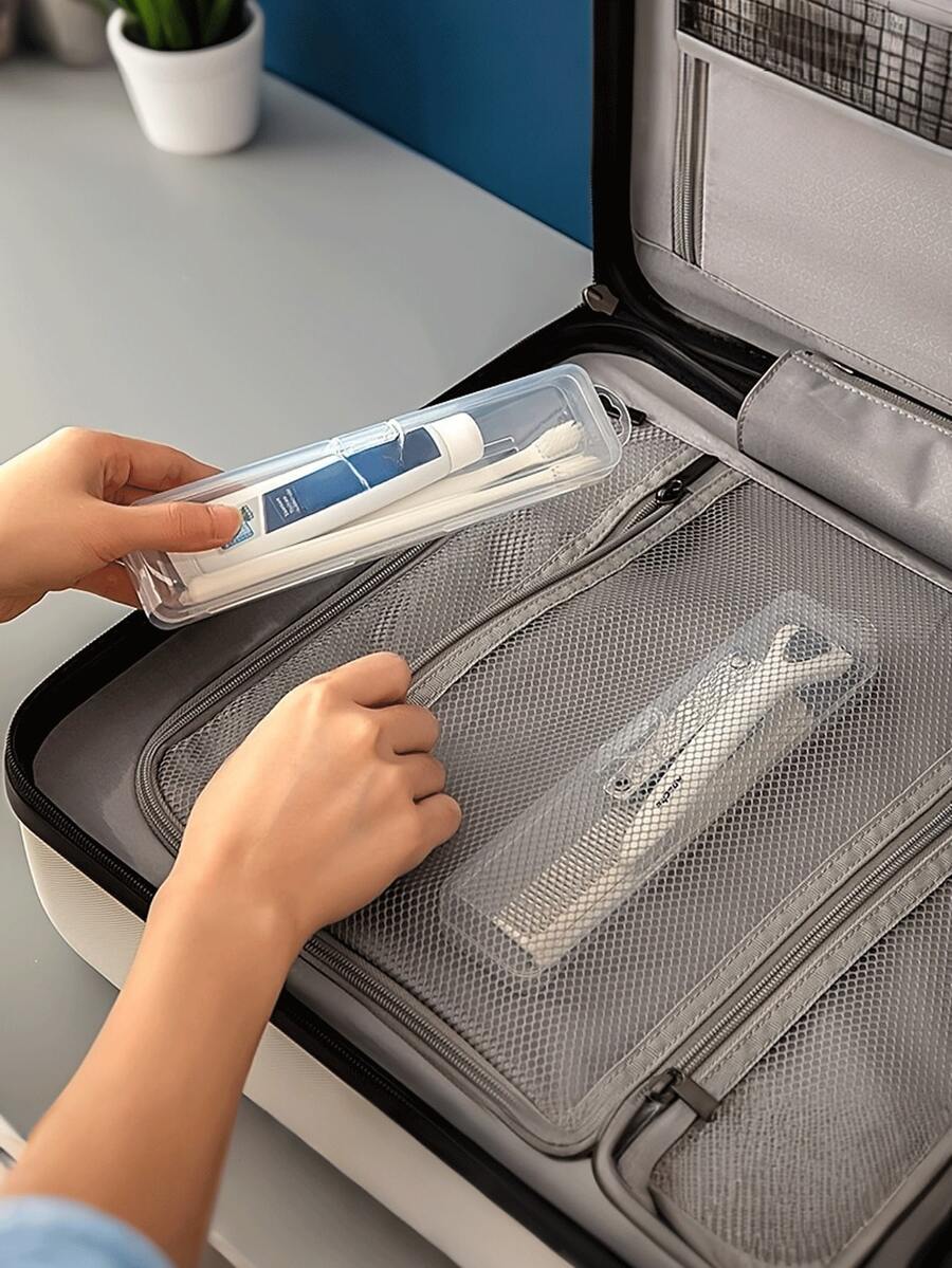 Travel Portable Transparent Toothbrush Holder, Transparent Portable ...