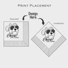 Customized Face Wedding Napkins, Personalized Couple Portrait Napkins, Fun Photo Bridal Shower Rehearsal Dinner Decor, Fun Wedding Decor - Multicolor Portrait Tissues - View 7