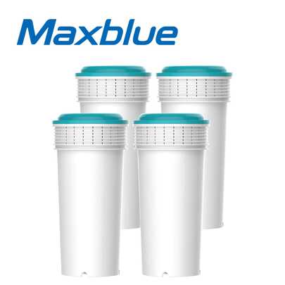 Maxblue Filter Cartridge, Compatible With Closer To Nature® Perfect Prep® Machine, Reduce PFAS, PFOA/PFOS (4)