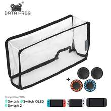 DATA FROG Dust Cover Dustproof Case Mesh Stopper Anti-Scratch Sleeve Compatible Switch & OLED NS Switch Charging Dock - Multicolor - View 3