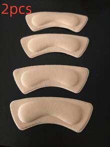 4 piezas Almohadillas protectoras de talón engrosadas, Negro & Nude, Agarraderas de talón antideslizantes unisex, Almohadillas de reducción de tamaño para zapatos grandes, Cojines de talón amortiguadores, Previenen ampollas, rozaduras y dolor de pies, Accesorios de cuidado de pies para tacones altos & zapatos deportivos grandes - Multicolor - Ver 9