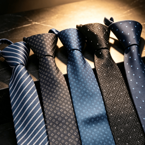 Men's Slim Fit 6cm Zippered Self-Tie Jacquard Tie, Suitable For Business Formal / Wedding Occasions