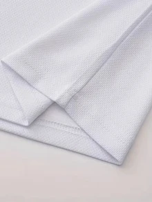 Camiseta con Estampado Retro de Palmera al Atardecer de Under The Radar, Estilo Casual y Fresco, Manga Corta, Premium, Transpirable, Versátil para Verano - Vin - Blanco - Ver 3