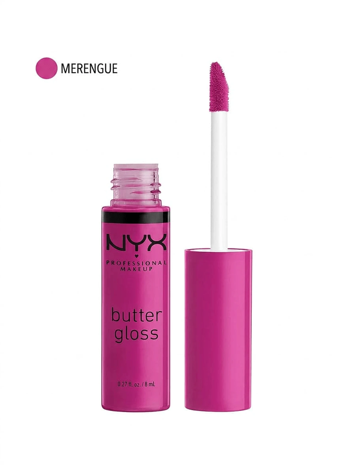 NYX 奶油光泽蛋白霜 (BLG04) 0.27盎司/8毫升 - Merengue (BLG04) - 查看 1