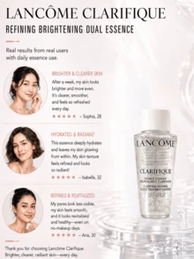 Lancôme Essence Water, 10ml Sample, 3/5pcs, Moisturizing & Oil Control, Brightening Skin Tone, Suitable For All Skin Types - 淨澈煥膚雙重精華10ml - 查看 7