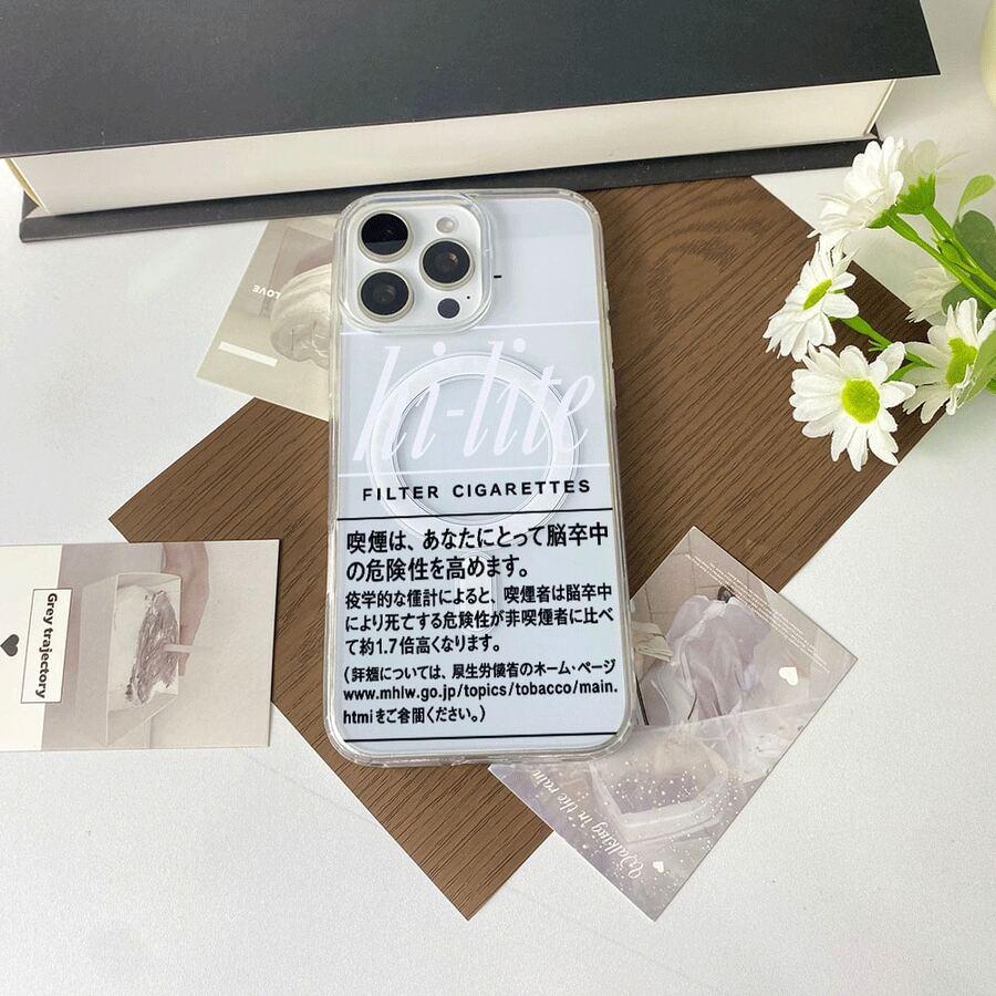 hi - lite FILTER CIGARETTES 喫煙 脳卒中 危険性 疫学的な推計 厚生労働省 www.mhlw.go.jp topics tobacco main.htmケース,プレゼント用・自分用両方に大活躍！,感あふれるキュートスマホケース - クリア - チェックする 1