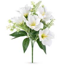 3/2/1入 繡球花長莖葉片人造花，適用於居家婚禮裝飾、派對仿真植物，適合客廳餐桌柔美佈置、婚禮手捧花及節日禮品裝飾 - 彩色 - 查看 6