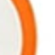 White Background With Orange Trim