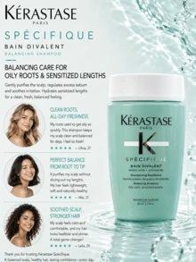 Kérastase Kerastase 平衡洗髮精 80ml，2入/160ml，恢復頭皮平衡，柔順亮澤，適合油性頭皮與受損髮質每日使用 - 平衡 - 查看 8