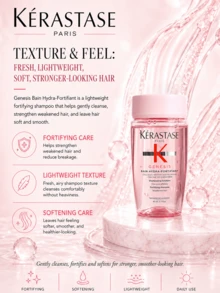 Kérastase Kerastase 強化洗髮精 80ml，2件 160ml，有效控油、減少頭皮屑、增加髮量與光澤，適合脆弱髮質 - Fortifying - 查看 7