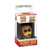 Funko Pop! Toy Story - Slinky Dog Keychain - Multicolor - View 1