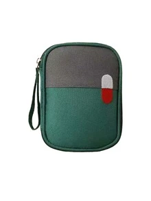 Portable Medical Storage Bag. Large Capacity First Aid Kit. Medical Storage Bag. Medical Supplies Organizer Bag - Ample Storage Space To Meet Travel And Home Emergency Needs - Ideal Choice For Outdoor Enthusiasts. It Can Also Be Used As A Travel Storage Bag, Makeup Bag Or Large Capacity Item Storage Bag. Suitable For Outings, Hunting, Hiking, Camping, Home Use And Emergency Situations. Essential Travel And Outdoor First Aid Kit. Available In Multiple Colors. - A - View 21