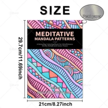 Buku Mewarnai Pola Mandala Meditatif untuk Dewasa, Berani & Menenangkan, Desain Besar yang Penuh Perhatian untuk Membantu Anda Bersantai, Termasuk Seni Mandala yang Menenangkan dan Pola Abstrak (Halaman Penghilang Stres), Sempurna untuk Latihan Mindfulness, Hadiah Luar Biasa untuk Perawatan Diri, Meningkatkan Kreativitas, Desain yang Indah - Meditasi dan relaksasi - View 5