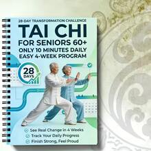 Tai Chi Practice Manual For Seniors And Beginners - Spiral Bound, Includes Progressive Daily Exercises, Gentle Movement Routines Suitable For Fitness, Training, And Practice, Step-By-Step Tai Chi Guide - A - View 6