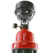 Portable Flame Gas Coal Lighter Burner Compatible With 190g Gas Cartridge - Blue - View 1