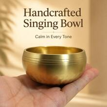 Vajra Singing Bowl 3.15 Inch Nepalese Craftsmanship, With Bright And Crisp Sound, Suitable For Meditation, And Can Also Be Given As A Gift - Cross Shaped Pestle Singing Bowl - View 6