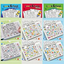 1 Book Hidden Picture Search, Interactive Search & Drawing Activity Book, Fun Hide-And-Seek Themed Pages Back To School - Multicolor - View 12