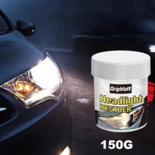 Pasta para Restauração de Faróis, Repara Faróis de Carro Amarelados e Embaçados, Fácil de Usar, Adequada para Todos os Modelos de Carro - A - Visão 1