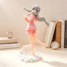 Eromanga Sensei Izumi Sagiri Figure Cute Anime Girl Model Desktop Ornament - 站姿與泉紗霧 - 查看 1