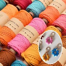 3mm/50m Braid Rope, Thick Polyester Cord For DIY Macrame, Plant Hangers & Crochet Projects - Multicolor - View 1
