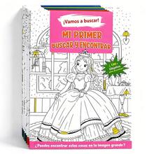 1pc Spanish Search & Find Coloring Game Book 8 Themes Set Forest / Ocean / City Scenes 190+ Hidden Objects Spanish Educational Coloring Book Children's Focus Training Book Interactive Fun Painting Material Designed Specifically For Preschool Children - Blue and White - View 13