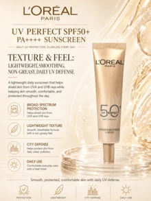 L’Oreal Paris 歐萊雅新多重防護隔離霜，中樣15ml,2pcs，SPF50+PA++++ 、質地輕薄不泛油、持妝清爽，適合所有膚質 - 新多重防護隔離霜外禦小樣 - 查看 6