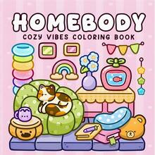 GDTME Little Moments: Student Coloring Book, 24 Pages Of Cute And Cozy Everyday Animals, Warm And Healing, Birthday Gift For Family And Friends, Back-To-School Gift, Halloween, Thanksgiving, Christmas Gift, Party Doodles. - Comfortable Daily Life - View 12