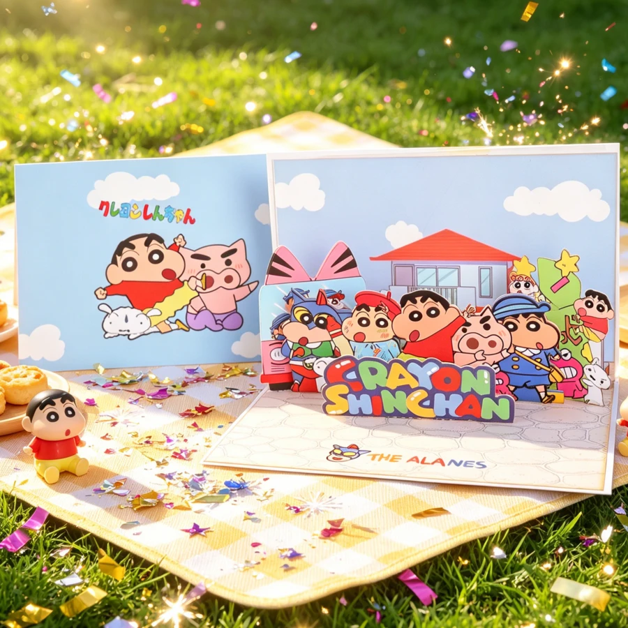 Miniso 1张超级马里奥3D立体贺卡,趣味游戏角色设计,生日/派对邀请卡,适合儿童粉丝,附信封,创意礼物 - 查看 1