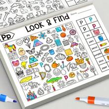 1 Book Hidden Picture Search, Interactive Search & Drawing Activity Book, Fun Hide-And-Seek Themed Pages Back To School - Multicolor - View 6
