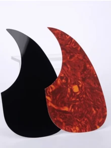 1pc Folk Classical Acoustic Guitar Pickguard, Suitable For 40-41 Inch Guitar Pickguard Strumming Protection Sticker, Guitar Face Anti-Scratch, Great Holiday Musical Instrument Gift - Multicolor - View 8