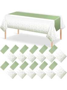 Green and White
