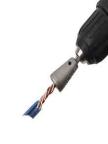1 pieza Pelacables de taladro eléctrico de conexión rápida, con un diseño de vástago hexagonal de acero inoxidable duradero. Un conjunto de herramientas práctico específicamente para electricistas. Adecuado tanto para uso manual como eléctrico, conecta de manera eficiente y segura - A - Ver 9