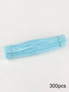100-500支多色馬卡龍雪尼爾管毛手工DIY材料組，創意藝術手工活動用，大容量手工藝用品，適用創意禮品包裝與派對裝飾 - 多色 - 查看 22