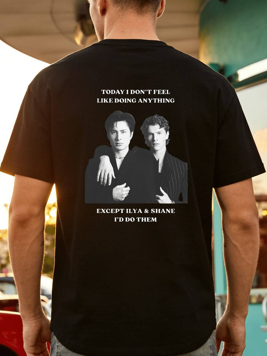 Men T-Shirts - Black - View 1