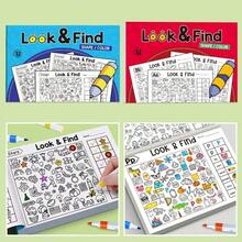 1 Book Hidden Picture Search, Interactive Search & Drawing Activity Book, Fun Hide-And-Seek Themed Pages Back To School - Multicolor - View 10