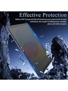 Yezodawee 11th Gen (A16) 2025/ 10th Gen 2022 Privacy Screen Protector, Anti-Peeping Tempered Glass Film, Touch Sensitive, Bubble-Free, Compatible With Protective Case, 1pc - Black - View 3