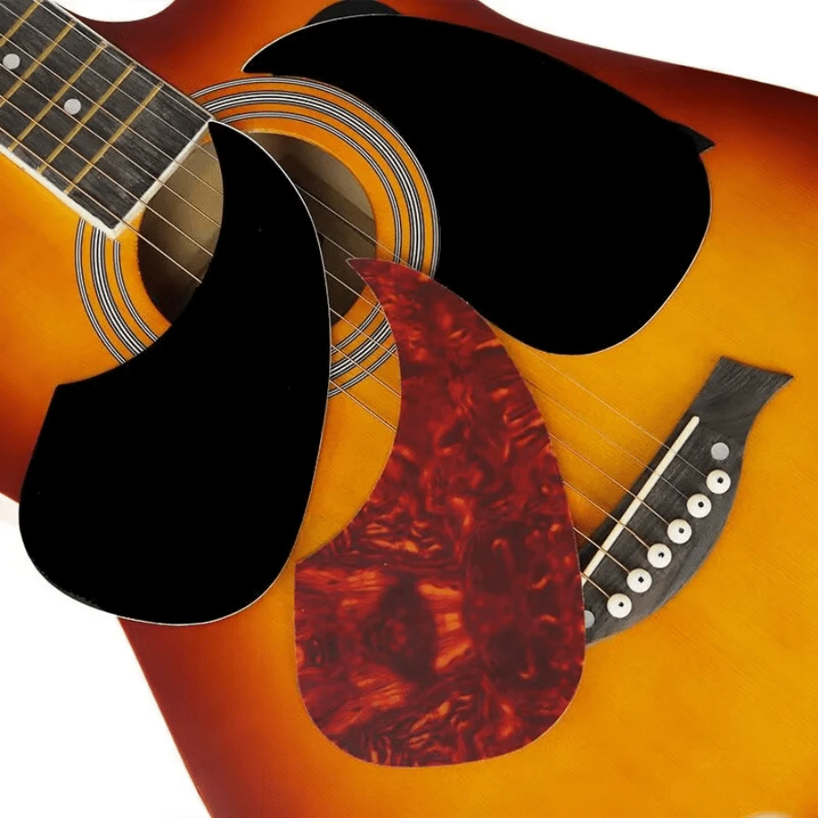 1pc Folk Classical Acoustic Guitar Pickguard, Suitable For 40-41 Inch Guitar Pickguard Strumming Protection Sticker, Guitar Face Anti-Scratch, Great Holiday Musical Instrument Gift