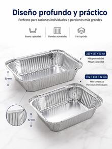 Take Out Boxes - Silver - View 8