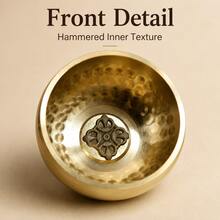 Vajra Singing Bowl 3.15 Inch Nepalese Craftsmanship, With Bright And Crisp Sound, Suitable For Meditation, And Can Also Be Given As A Gift - Cross Shaped Pestle Singing Bowl - View 4