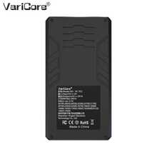 شاحن بطارية VariCore، يدعم 2A، مدخل USB Type-C عالمي، مناسب لشحن بطاريات NiMH AA AAA 1.2V و Li-Ion 18650 26650 21700 3.7V، إكسسوار إلكتروني أساسي ومريح للمنزل - الأسود - مشاهدة 7